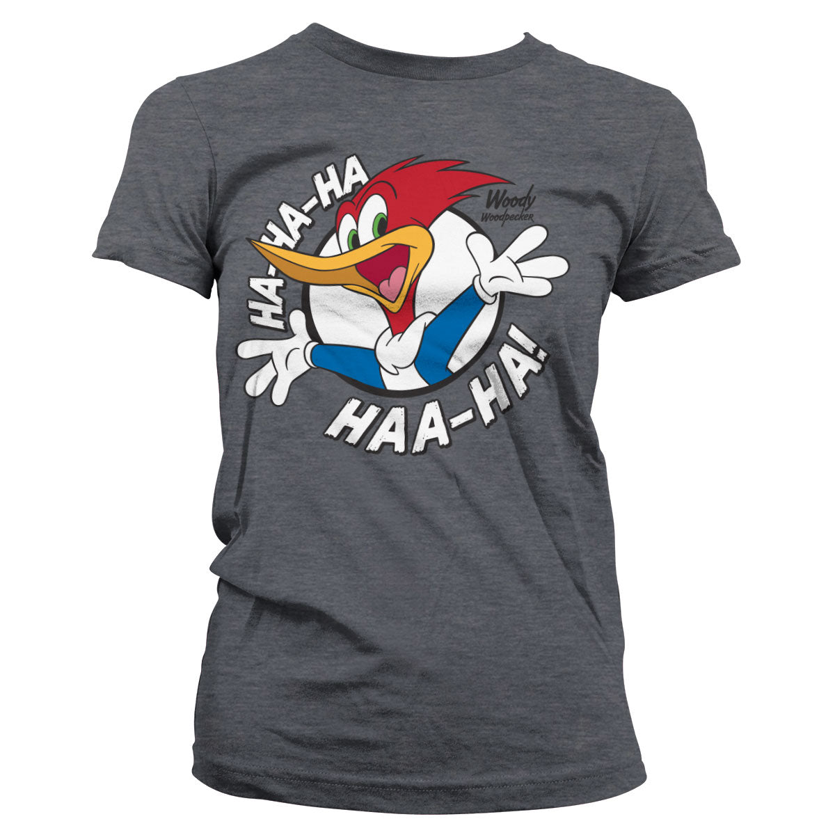 Woody Woodpecker HAHAHA Girly Tee – T-shirt femme