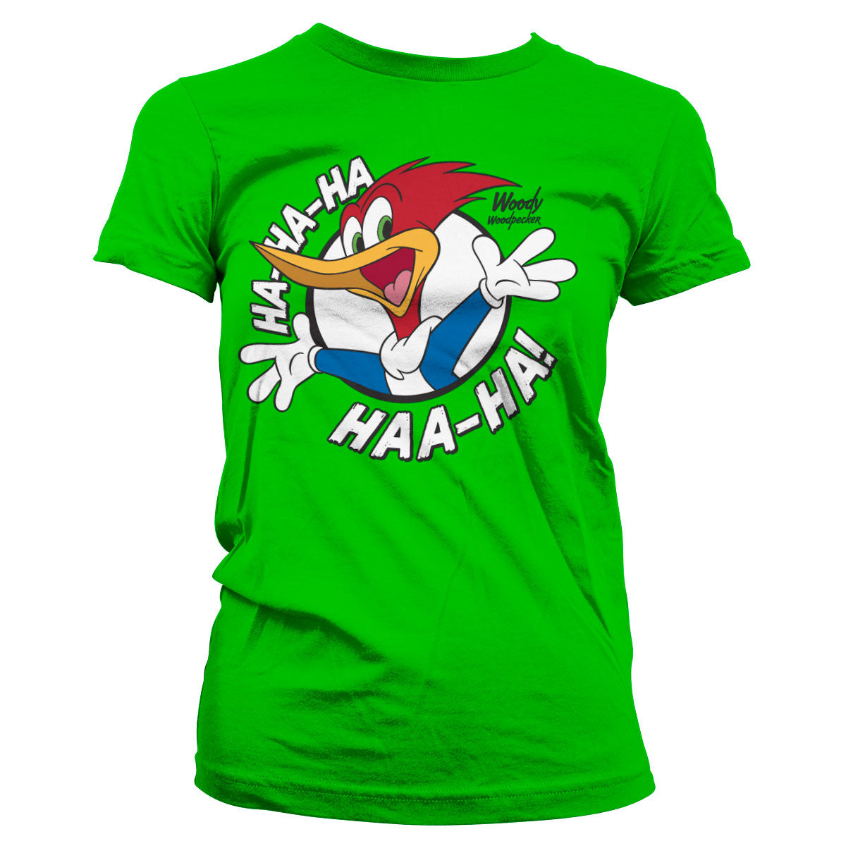Woody Woodpecker HAHAHA Girly Tee – T-shirt femme