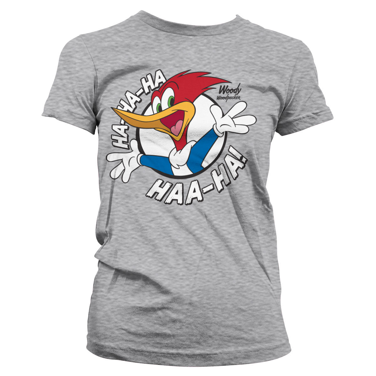 Woody Woodpecker HAHAHA Girly Tee – T-shirt femme