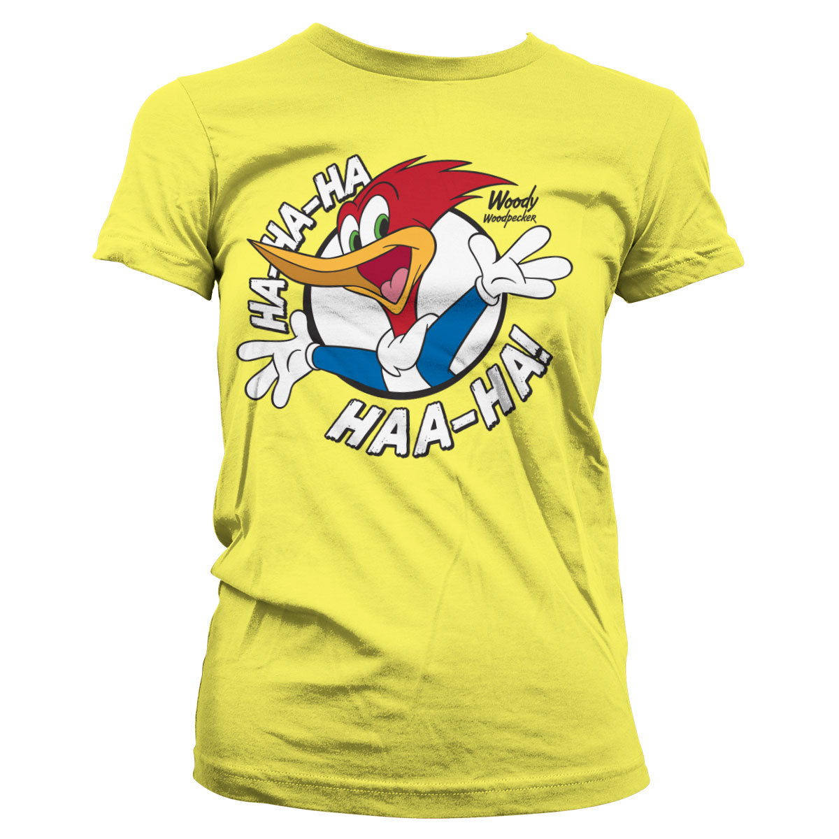 Woody Woodpecker HAHAHA Girly Tee – T-shirt femme