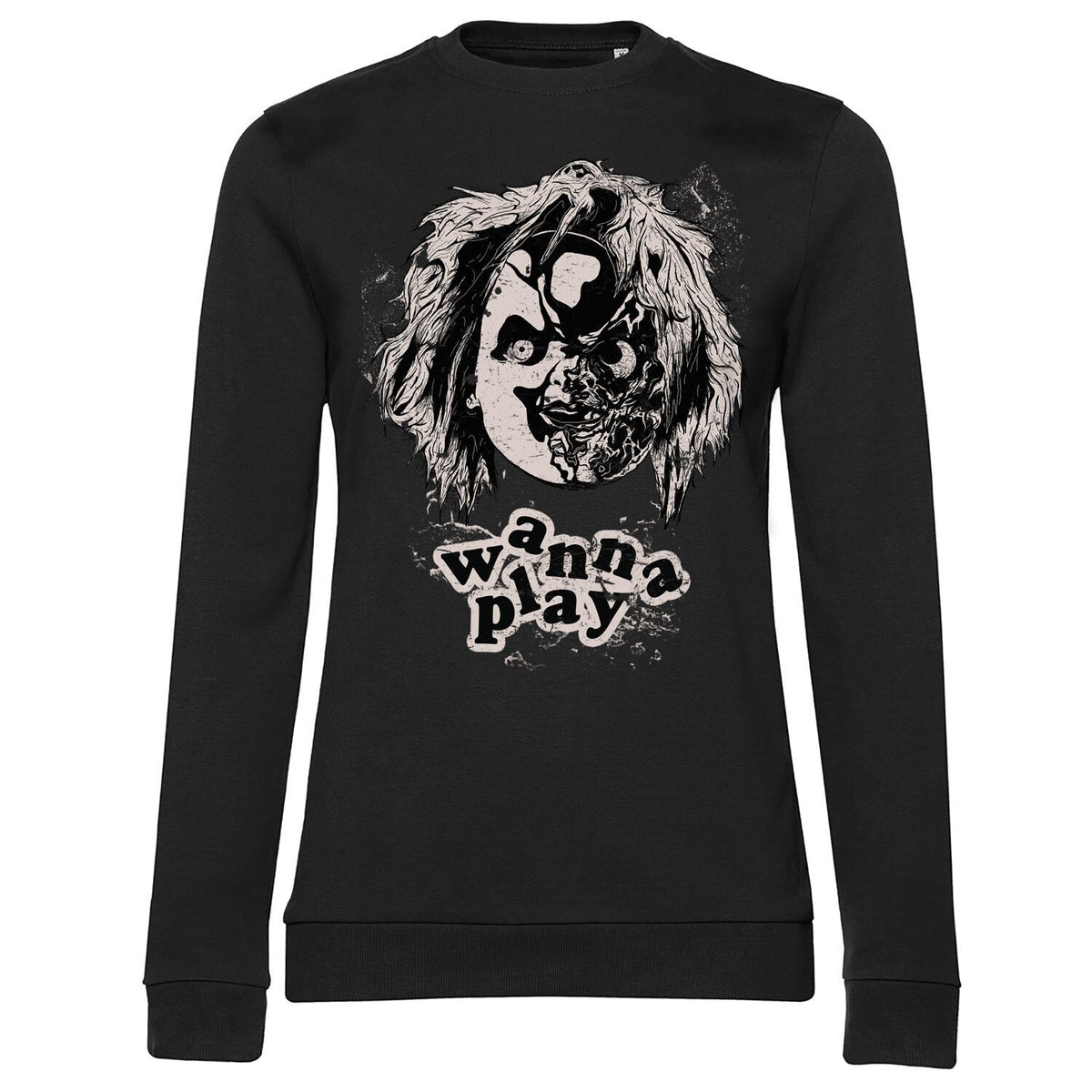 Chucky - Wanna Play Girly Sweatshirt – Sweat femme