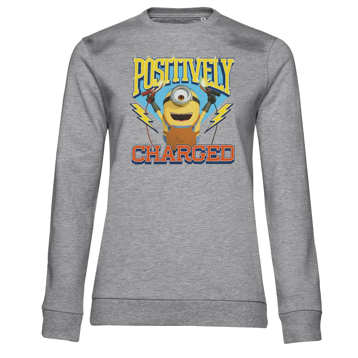 Minions (Les Minions) - Positively Charged Girly Sweatshirt – Sweat femme