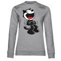 Hand Drawn Felix The Cat (Félix le Chat) Girly Sweatshirt – Sweat femme