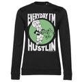 Everyday I'm Hustlin Girly Sweatshirt – Sweat femme