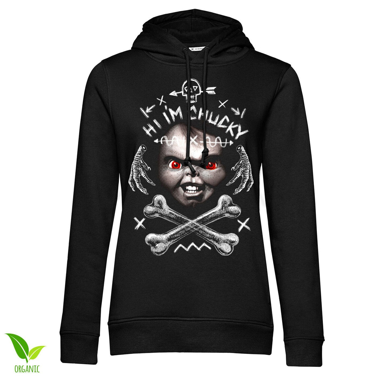 Hi I'm Chucky Girls Hoodie – Sweat à capuche femme
