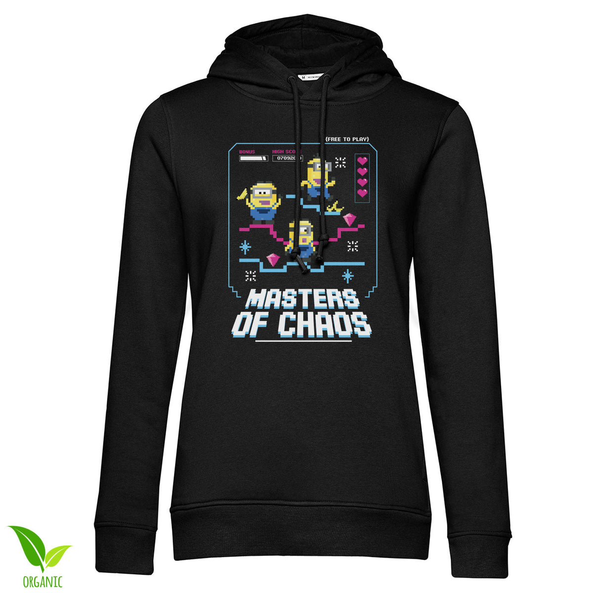 Minions (Les Minions) - Masters Of Chaos Girly Hoodie – Sweat à capuche femme