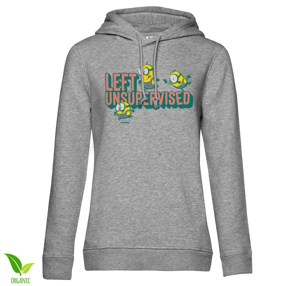 Minions (Les Minions) Left Unsupervised Girly Hoodie – Sweat à capuche femme