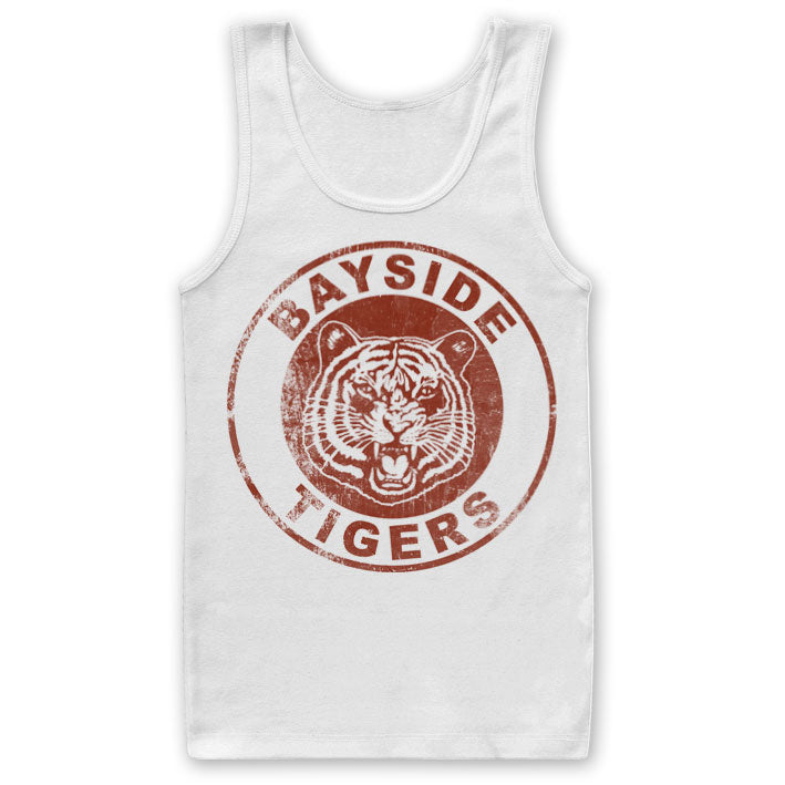 Sauvés par le gong - Bayside Tigers Washed Logo Tank Top – Débardeur