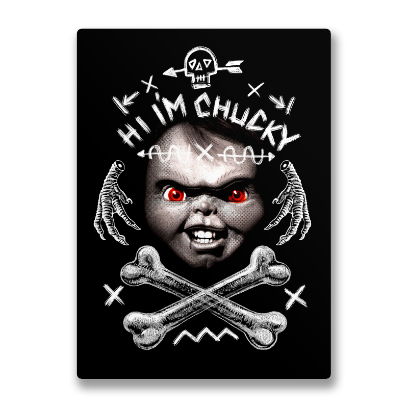 Hi I'm Chucky Sticker – Sticker