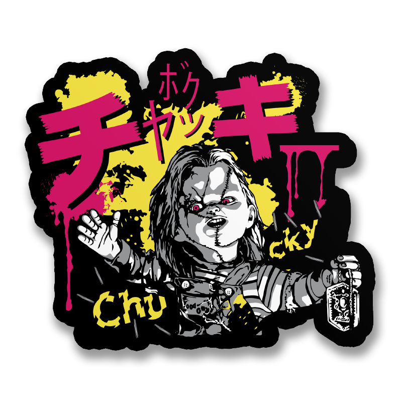 Chucky Graffiti Sticker – Sticker