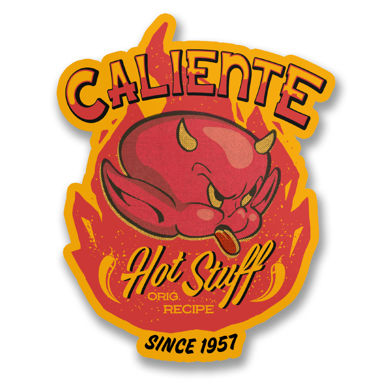 Hot Stuff Caliente Sticker – Sticker