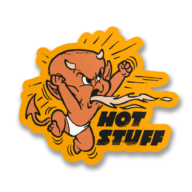 Hot Stuff Sticker – Sticker