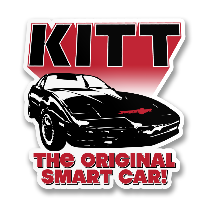 K 2000 - The Original Smart Car Sticker – Sticker