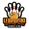 The Big Lebowski Bowling Team Sticker – Sticker