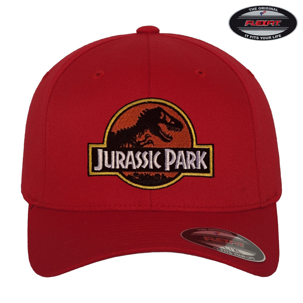 Jurassic Park Patch Flexfit Baseball Cap – Casquette baseball