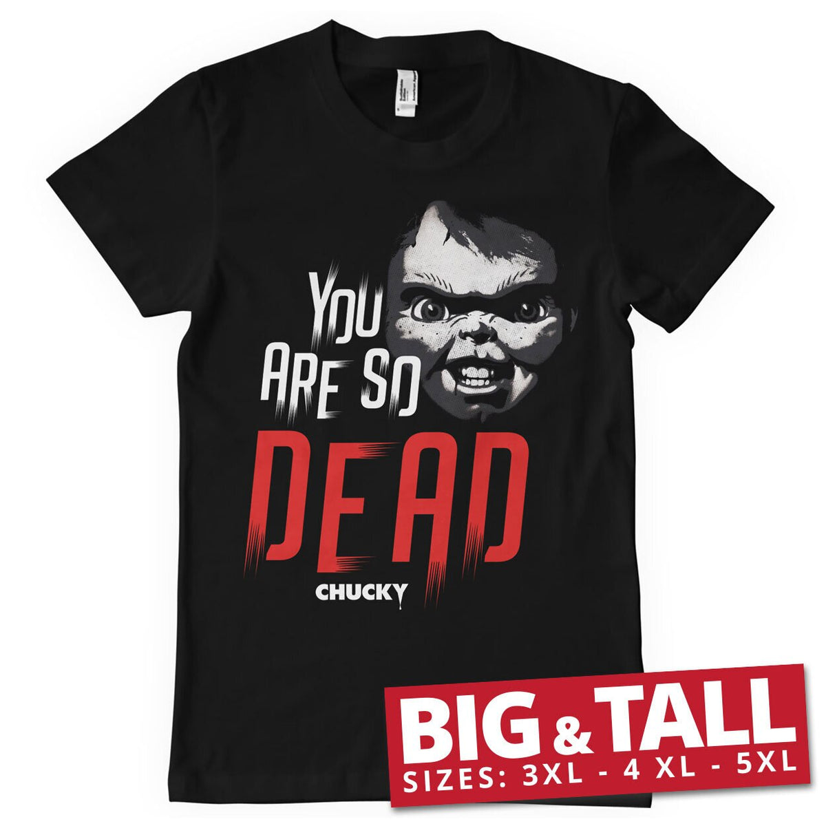 Chucky - You Are So Dead Big & Tall T-Shirt – T-shirt grande taille