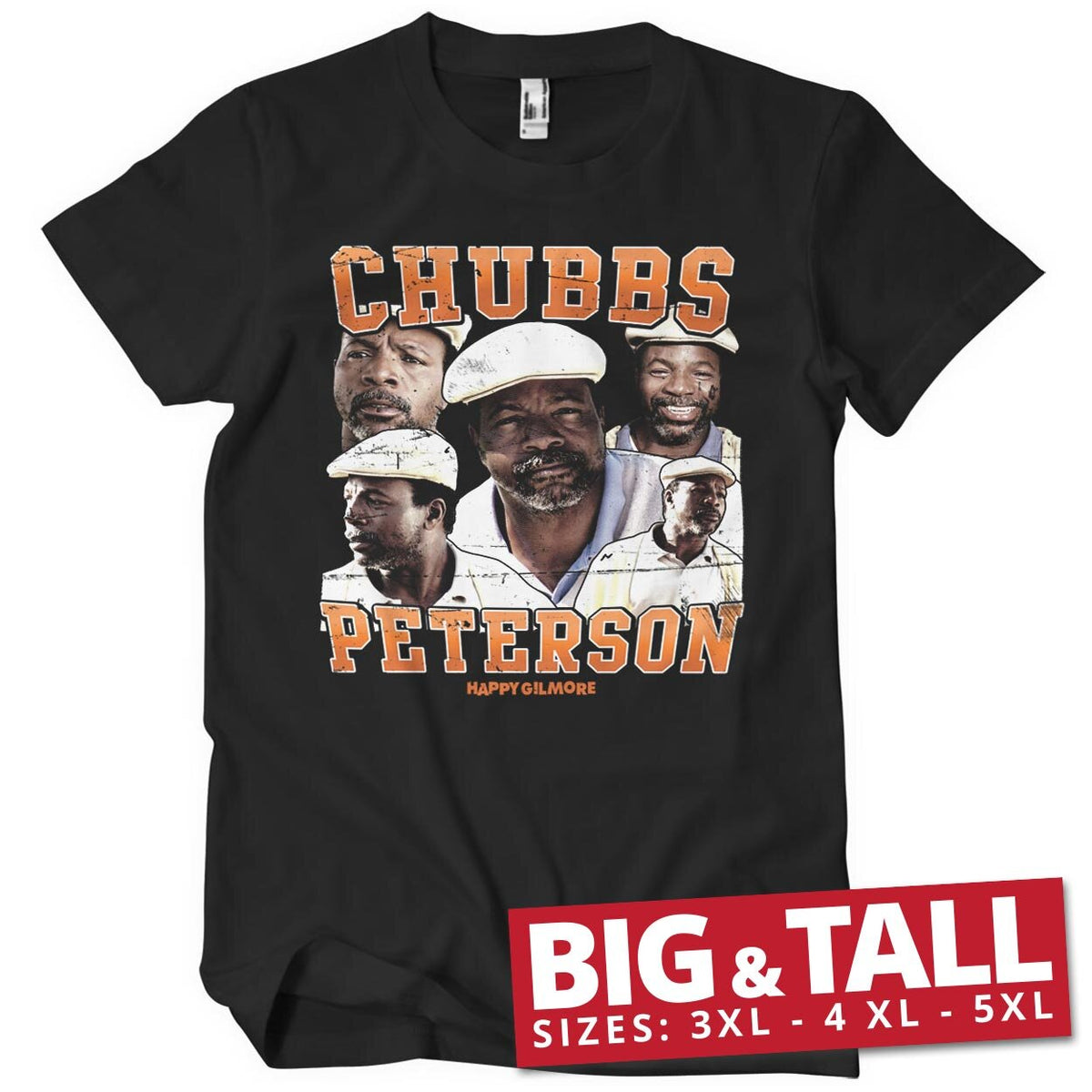 Chubbs Peterson Big & Tall T-Shirt – T-shirt grande taille