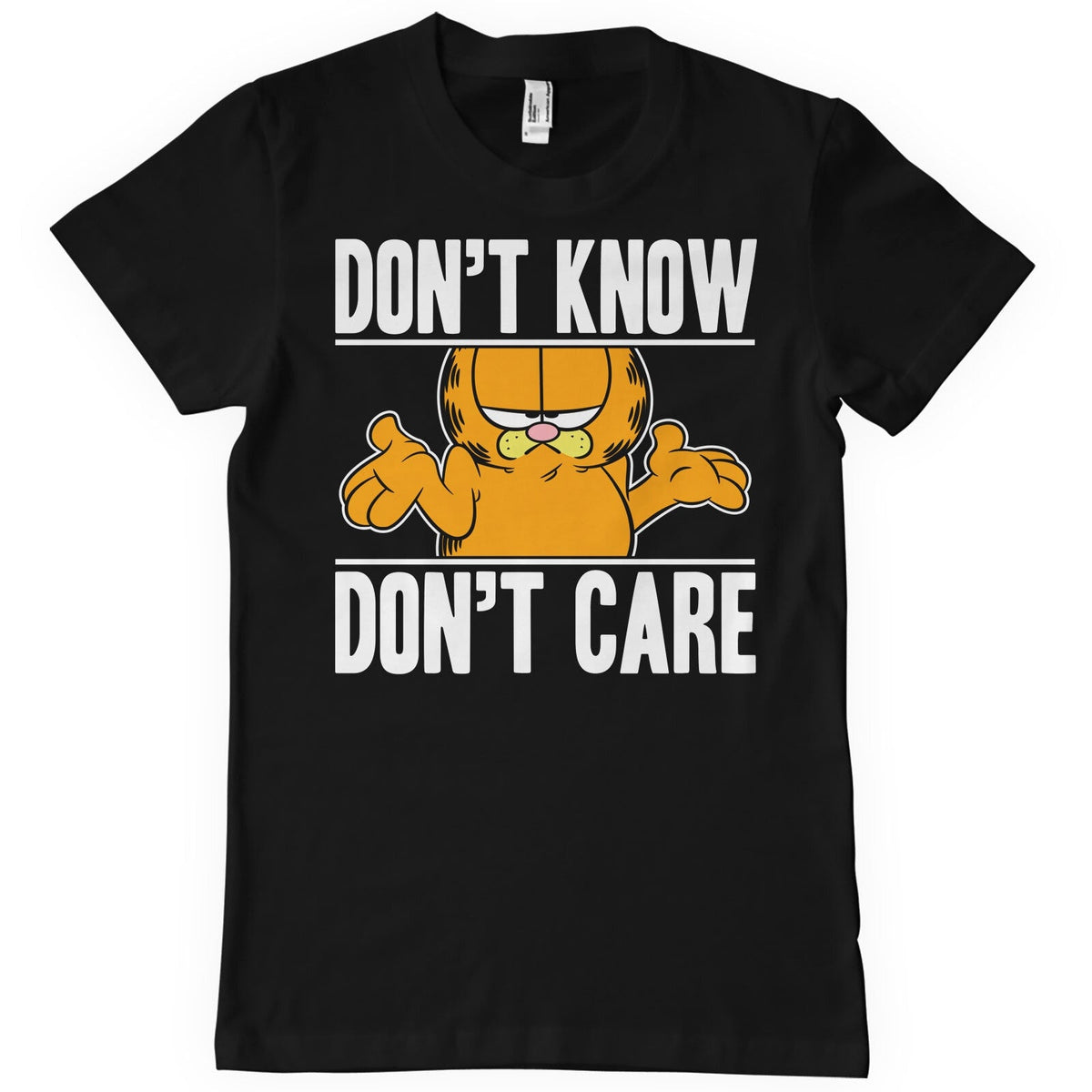 Garfield Don't Know - Don't Care T-Shirt – T-shirt