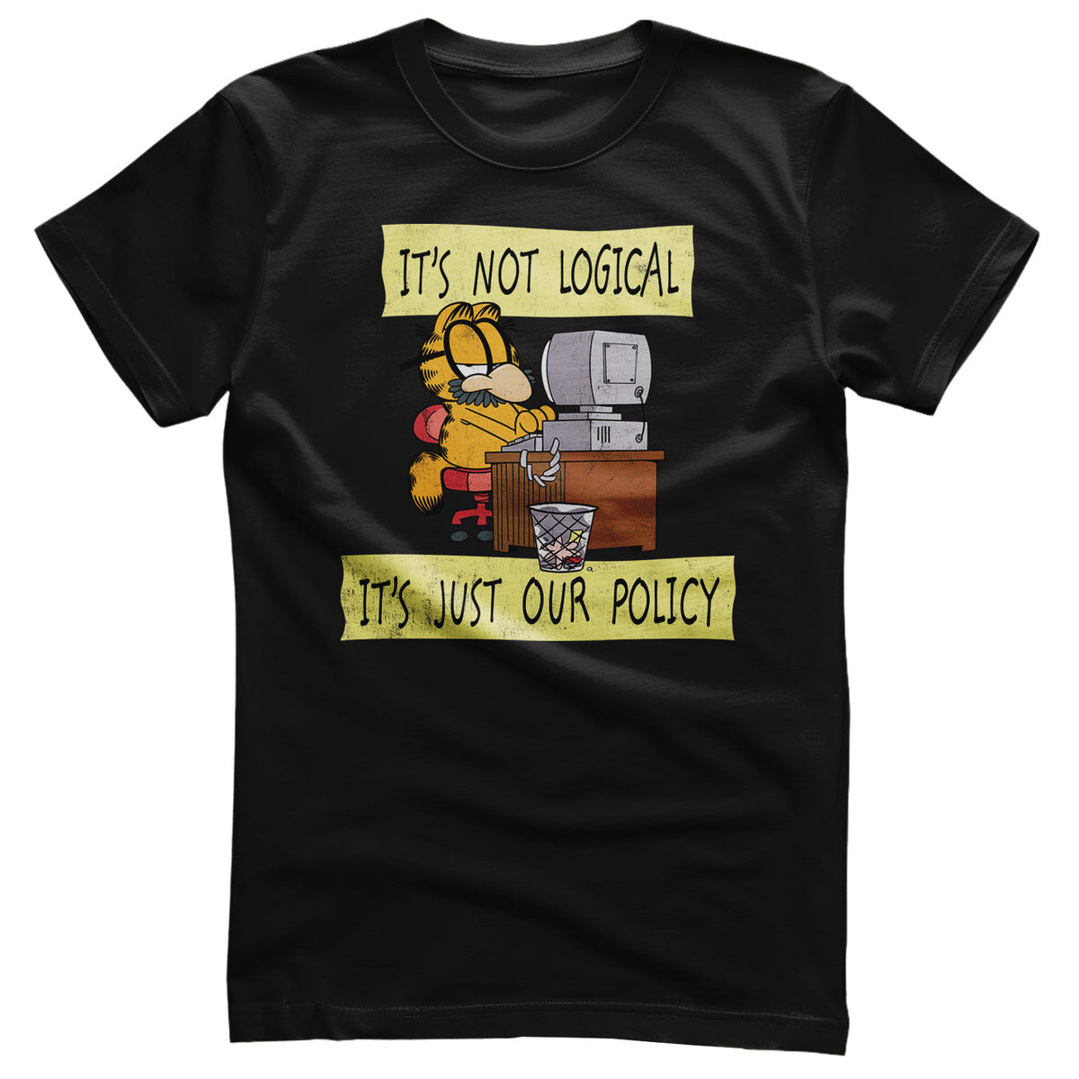 It's Not Logical - It's Just Our Policy T-Shirt – T-shirt