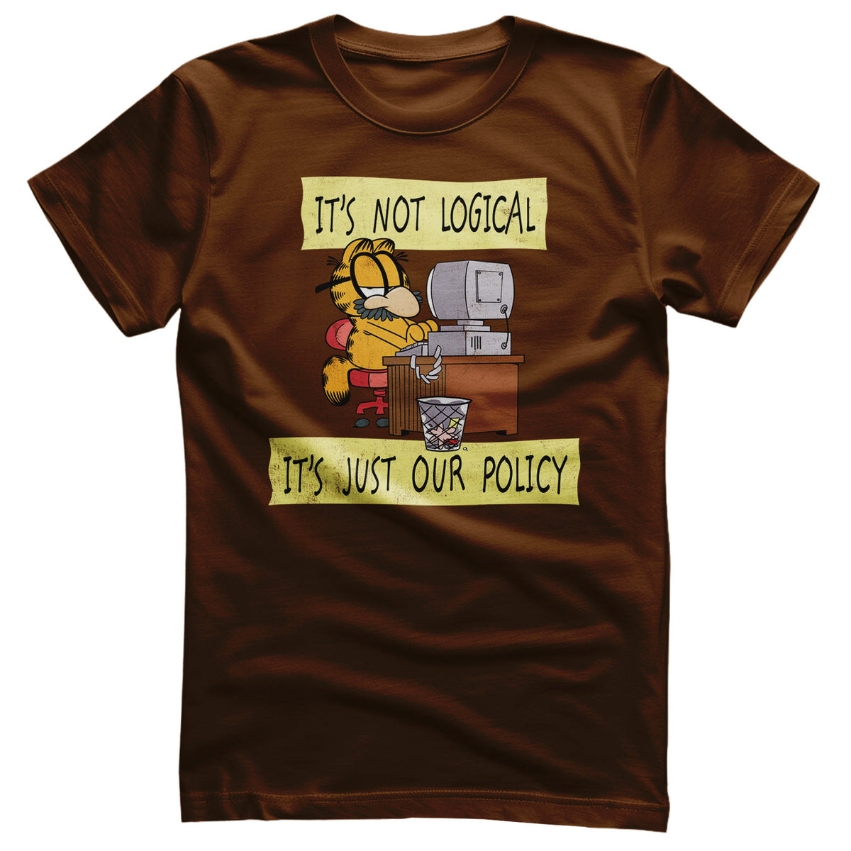 It's Not Logical - It's Just Our Policy T-Shirt – T-shirt