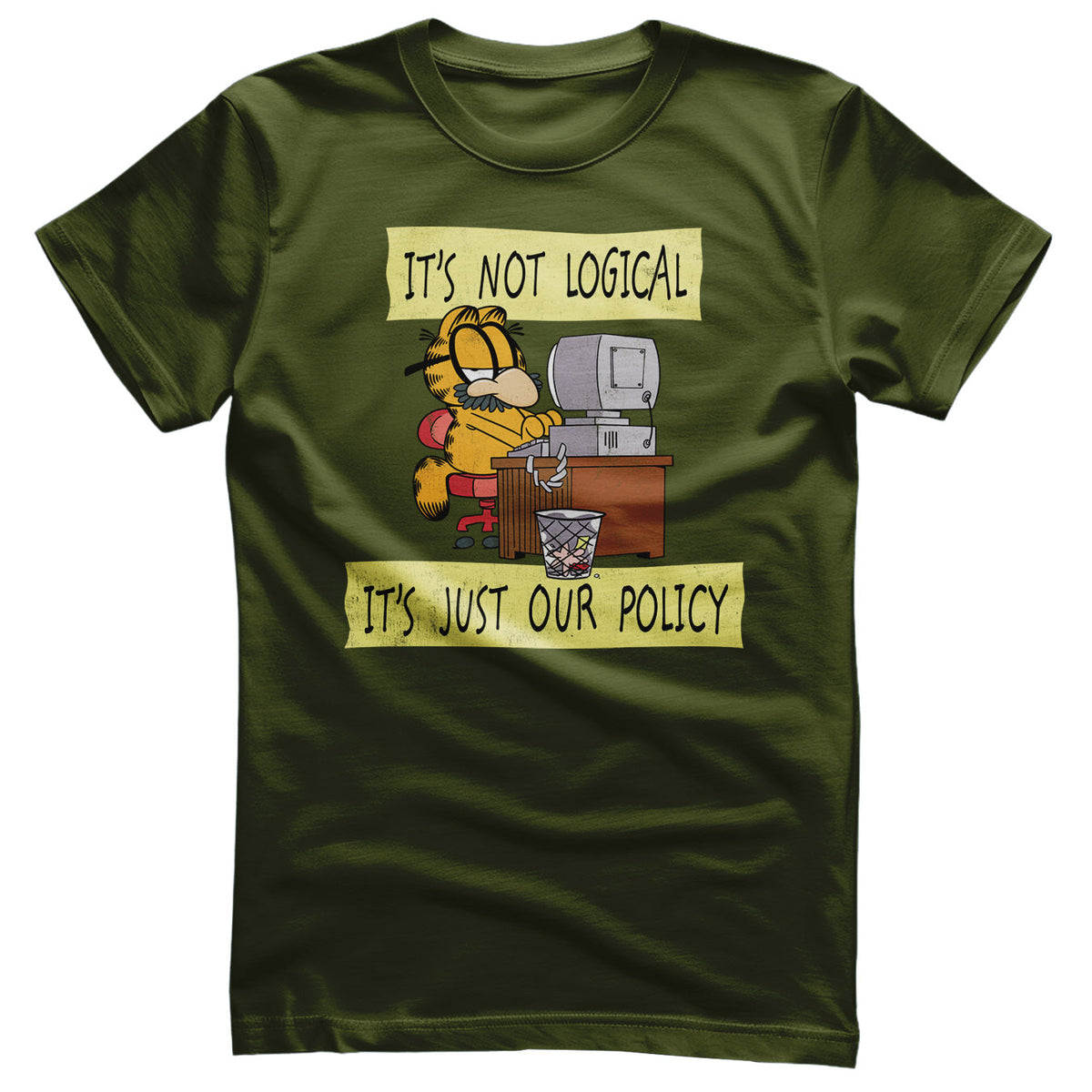 It's Not Logical - It's Just Our Policy T-Shirt – T-shirt