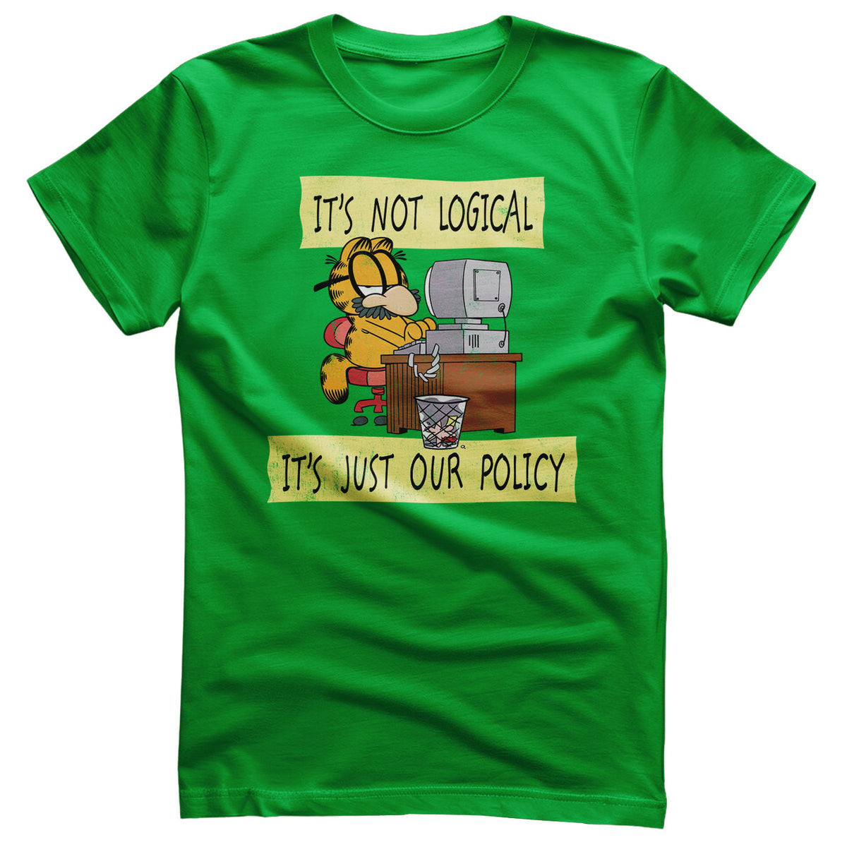 It's Not Logical - It's Just Our Policy T-Shirt – T-shirt