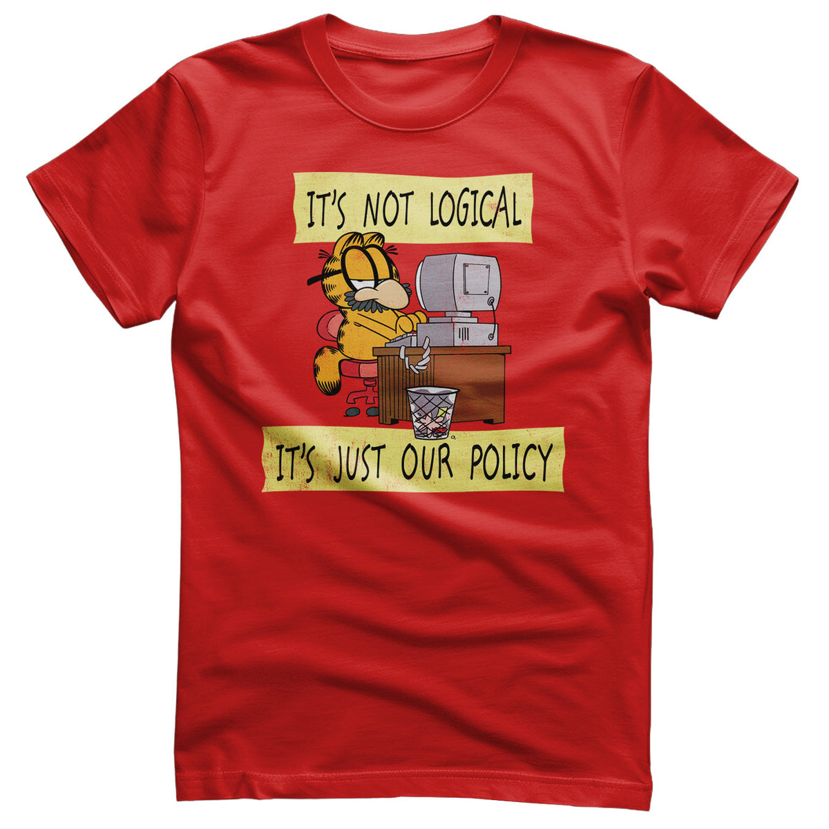 It's Not Logical - It's Just Our Policy T-Shirt – T-shirt