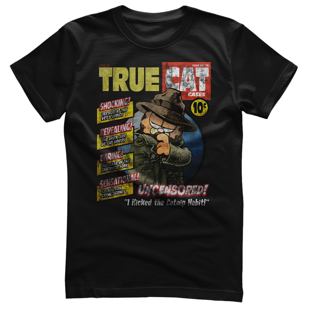 True Cat Cases Cover T-Shirt – T-shirt