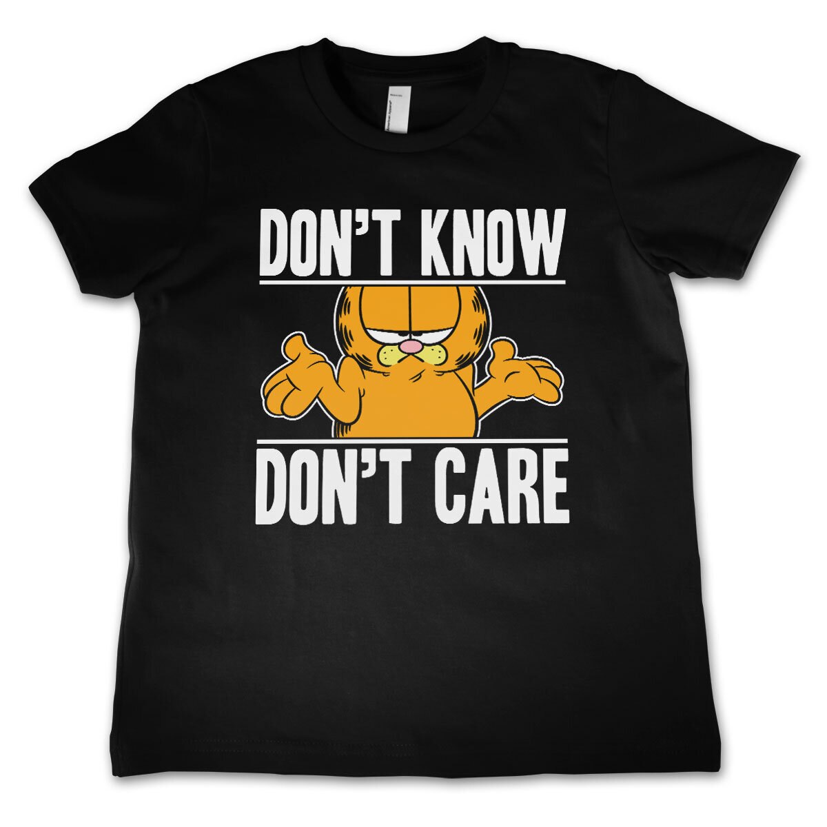 Garfield Don't Know - Don't Care Kids T-Shirt – T-shirt enfant