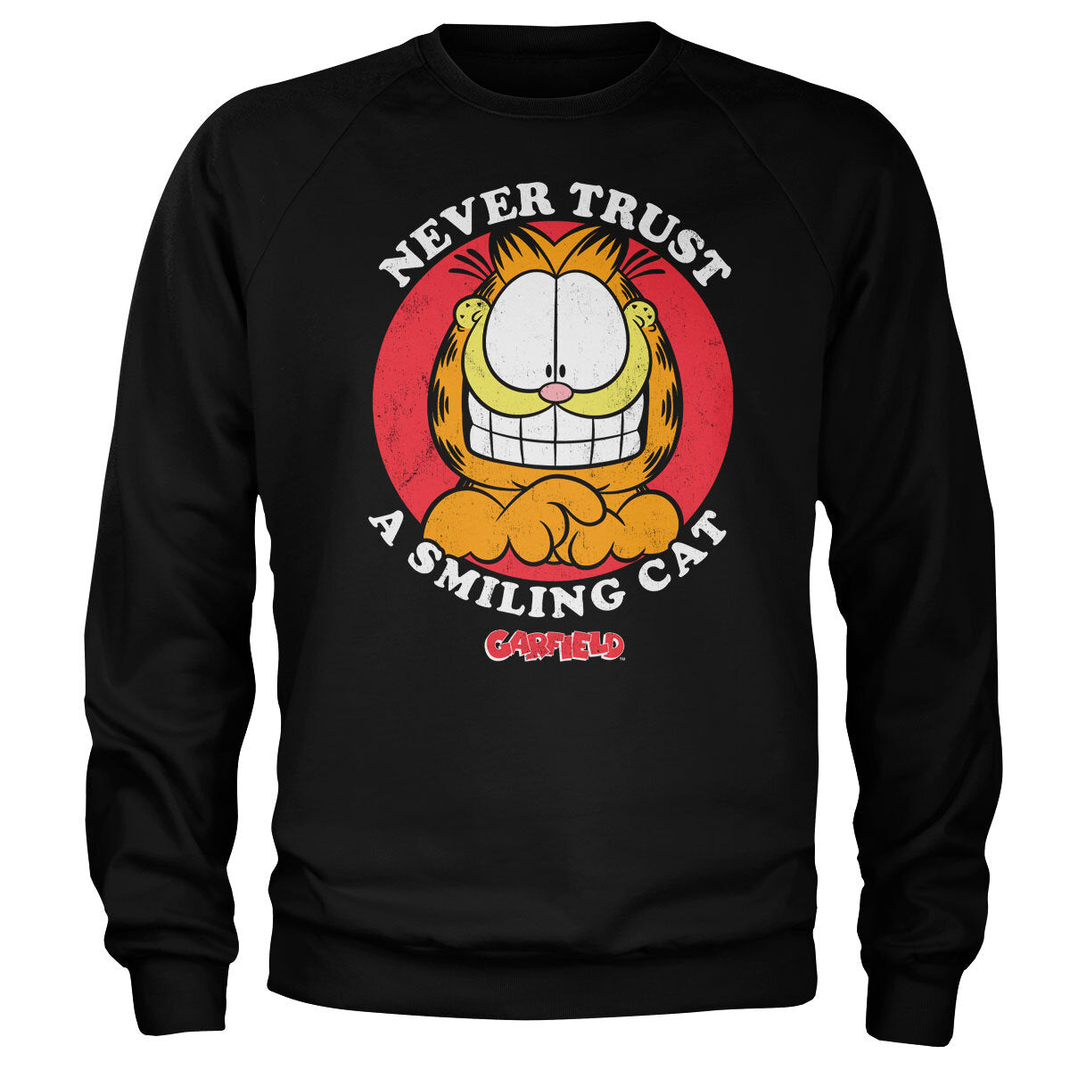 Garfield - Never Trust A Smiling Cat Sweatshirt – Sweat