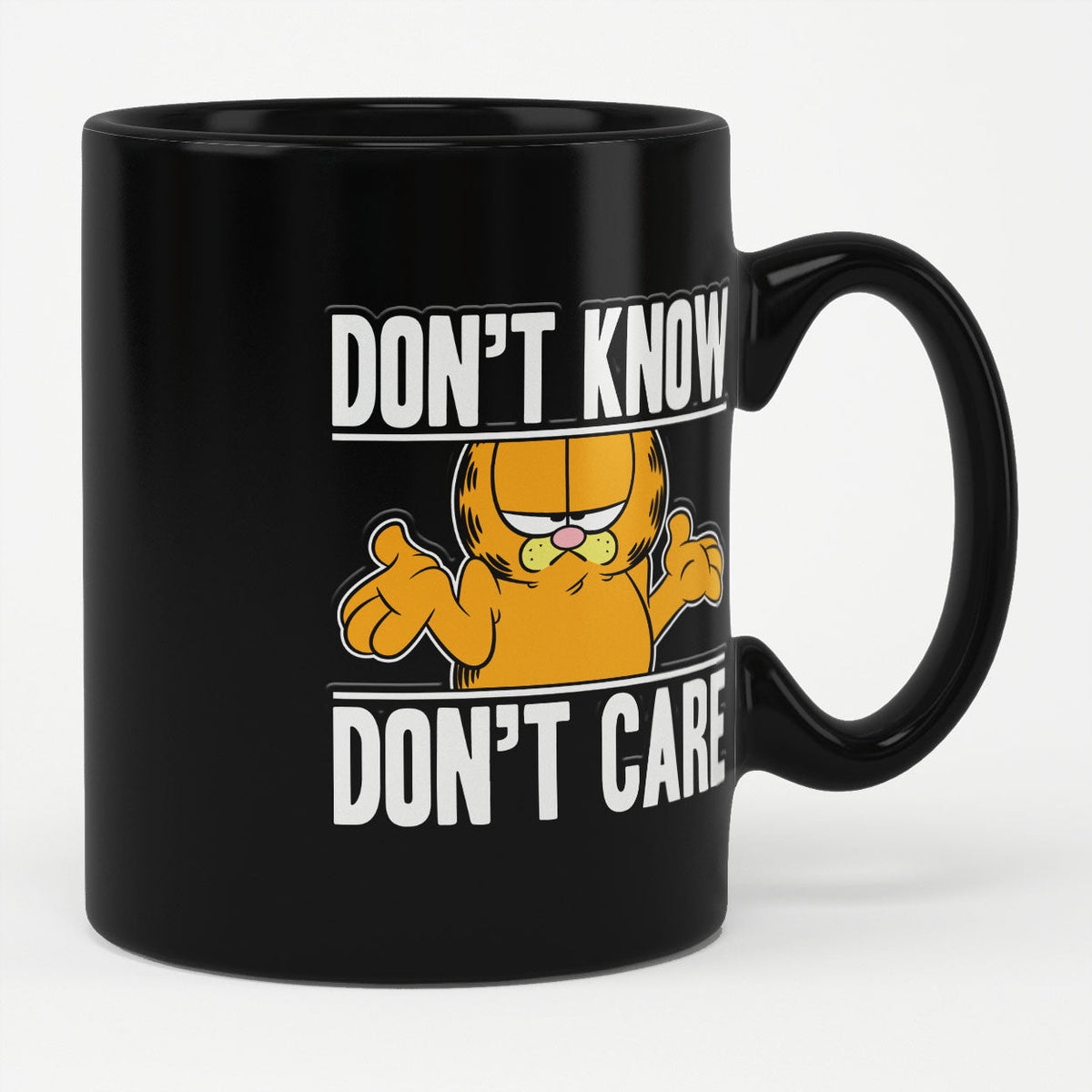 Garfield - Don't Know Don't Care Mug – Mug