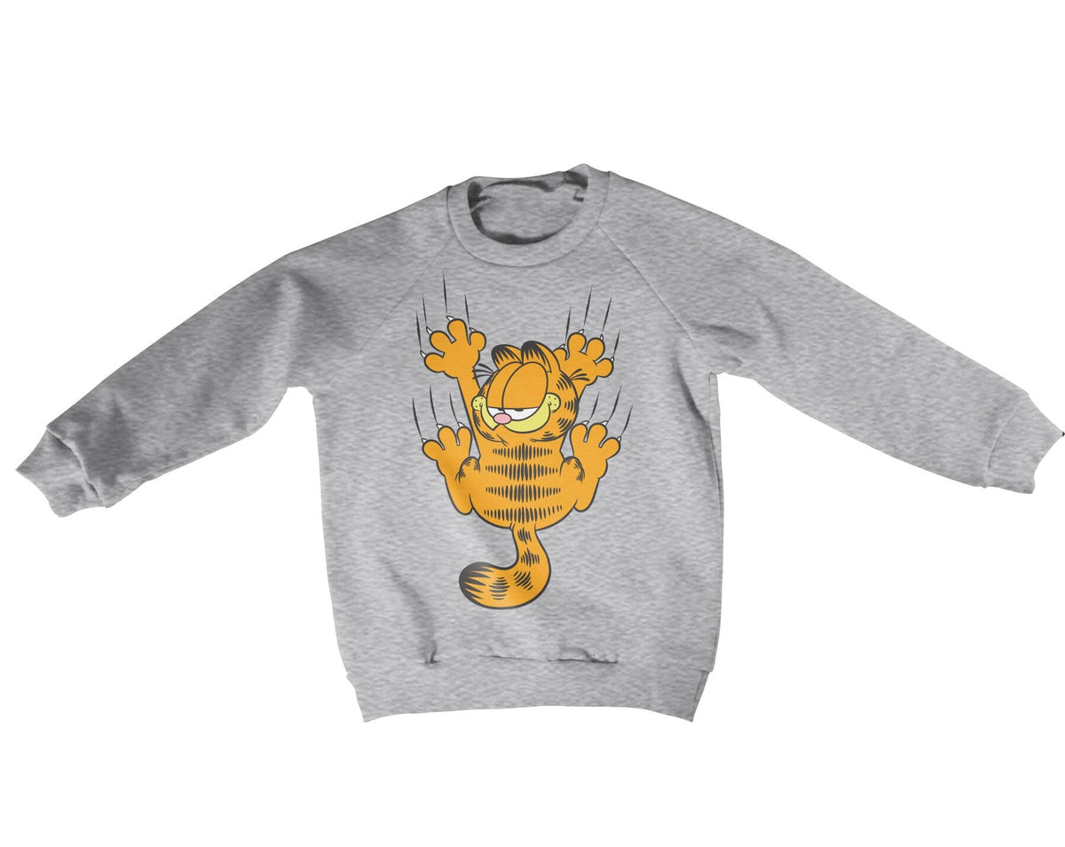 Garfield Hanging On Kids Sweatshirt – Sweat enfant