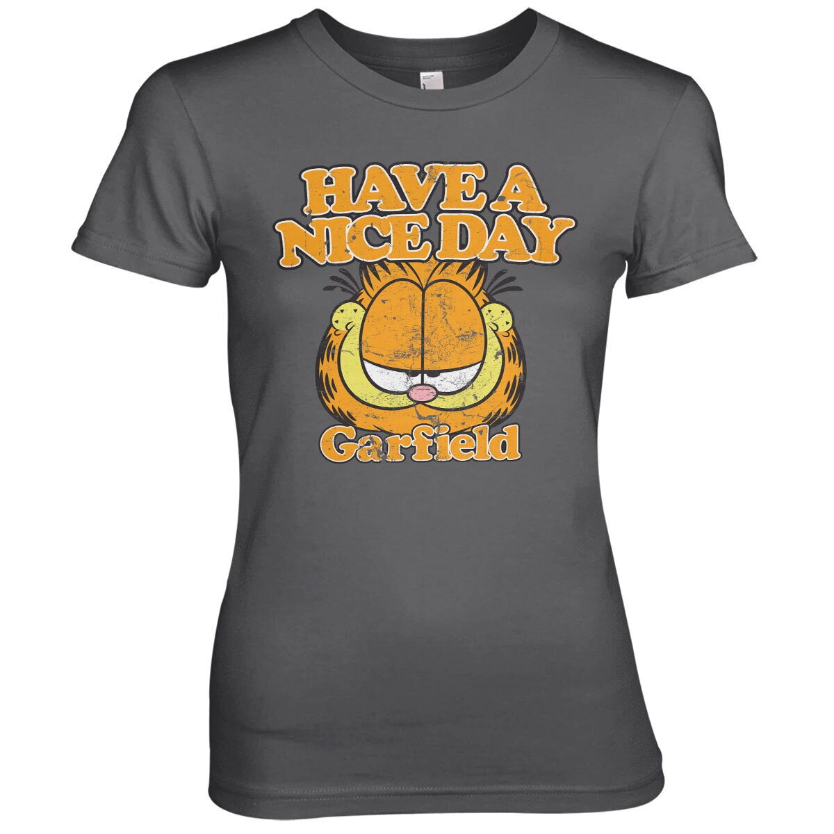 Garfield - Have A Nice Day Girly Tee – T-shirt femme