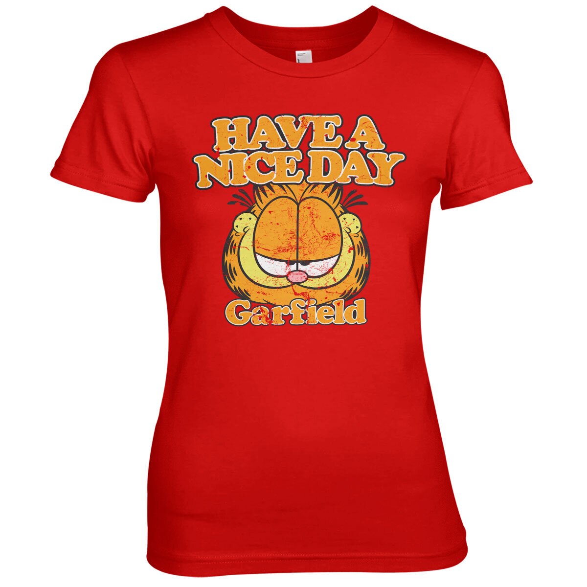 Garfield - Have A Nice Day Girly Tee – T-shirt femme