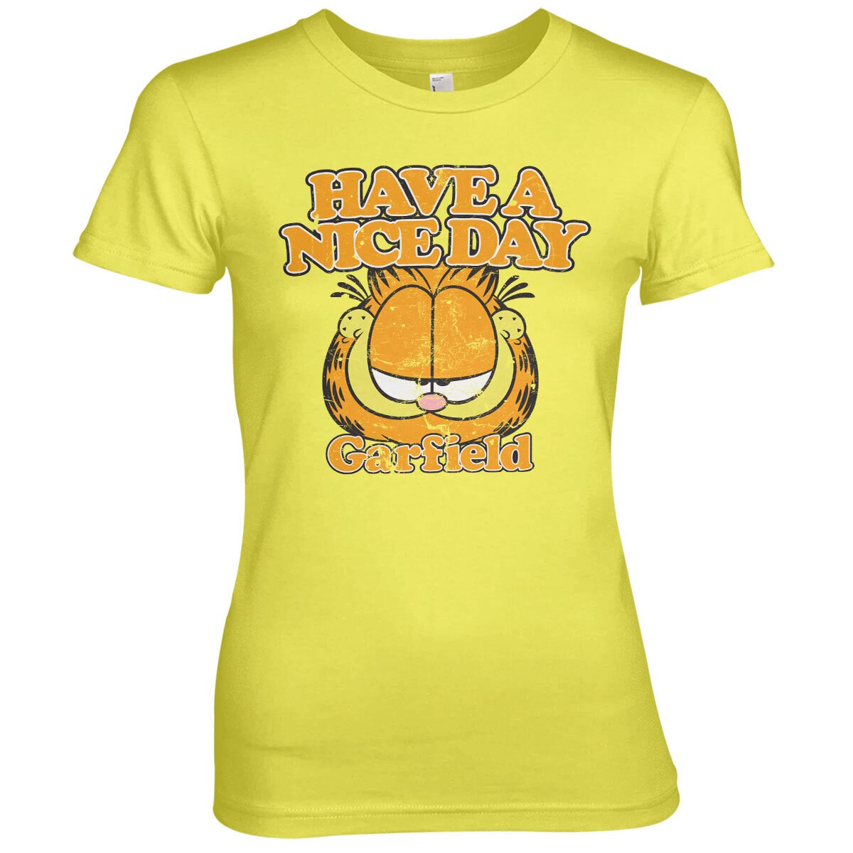Garfield - Have A Nice Day Girly Tee – T-shirt femme