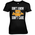 Garfield Don't Know - Don't Care Girly Tee – T-shirt femme