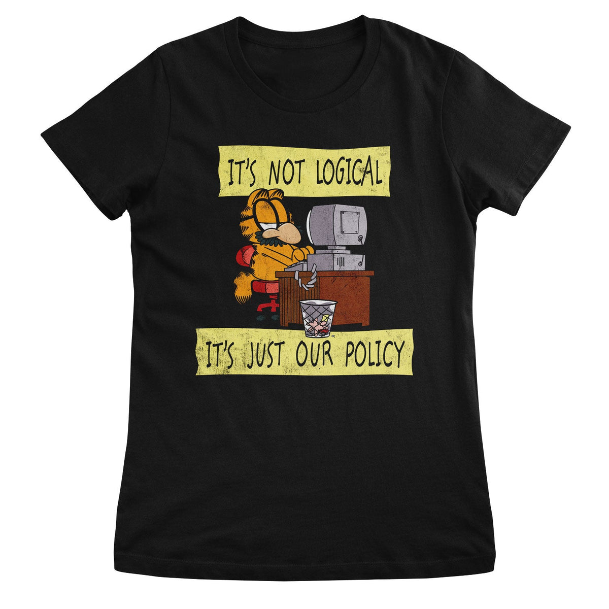 It's Not Logical - It's Just Our Policy Girly Tee – T-shirt femme