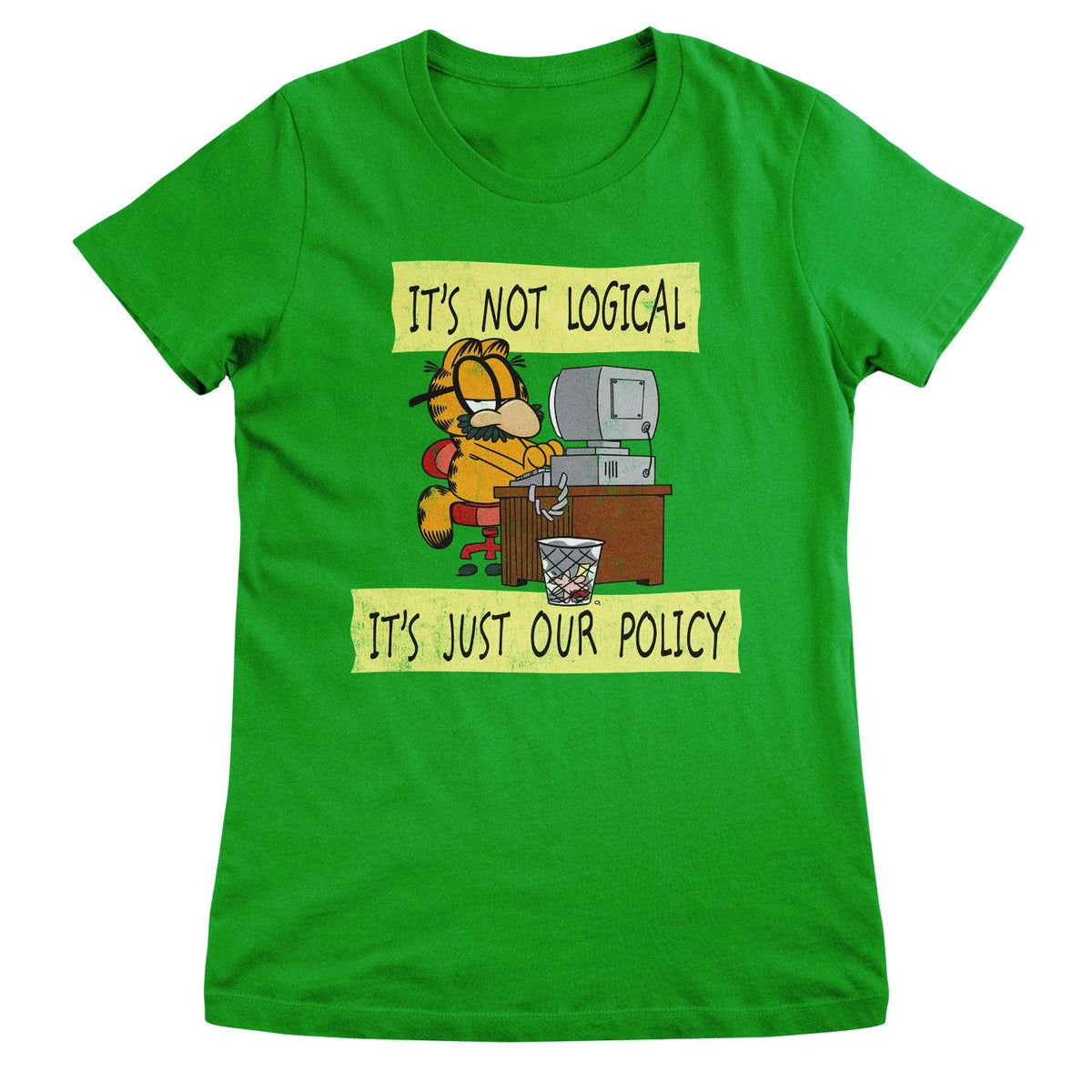 It's Not Logical - It's Just Our Policy Girly Tee – T-shirt femme