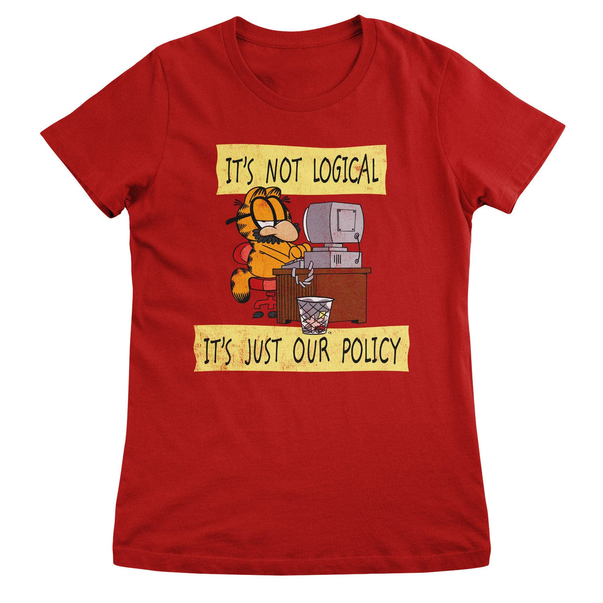 It's Not Logical - It's Just Our Policy Girly Tee – T-shirt femme