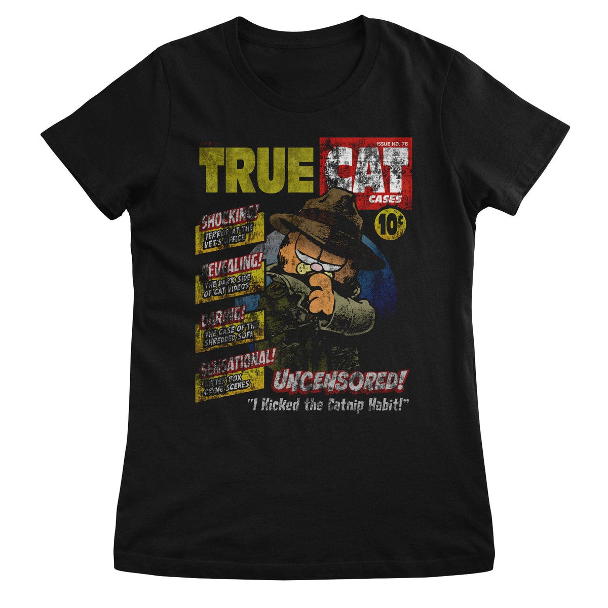 True Cat Cases Cover Girly Tee – T-shirt femme