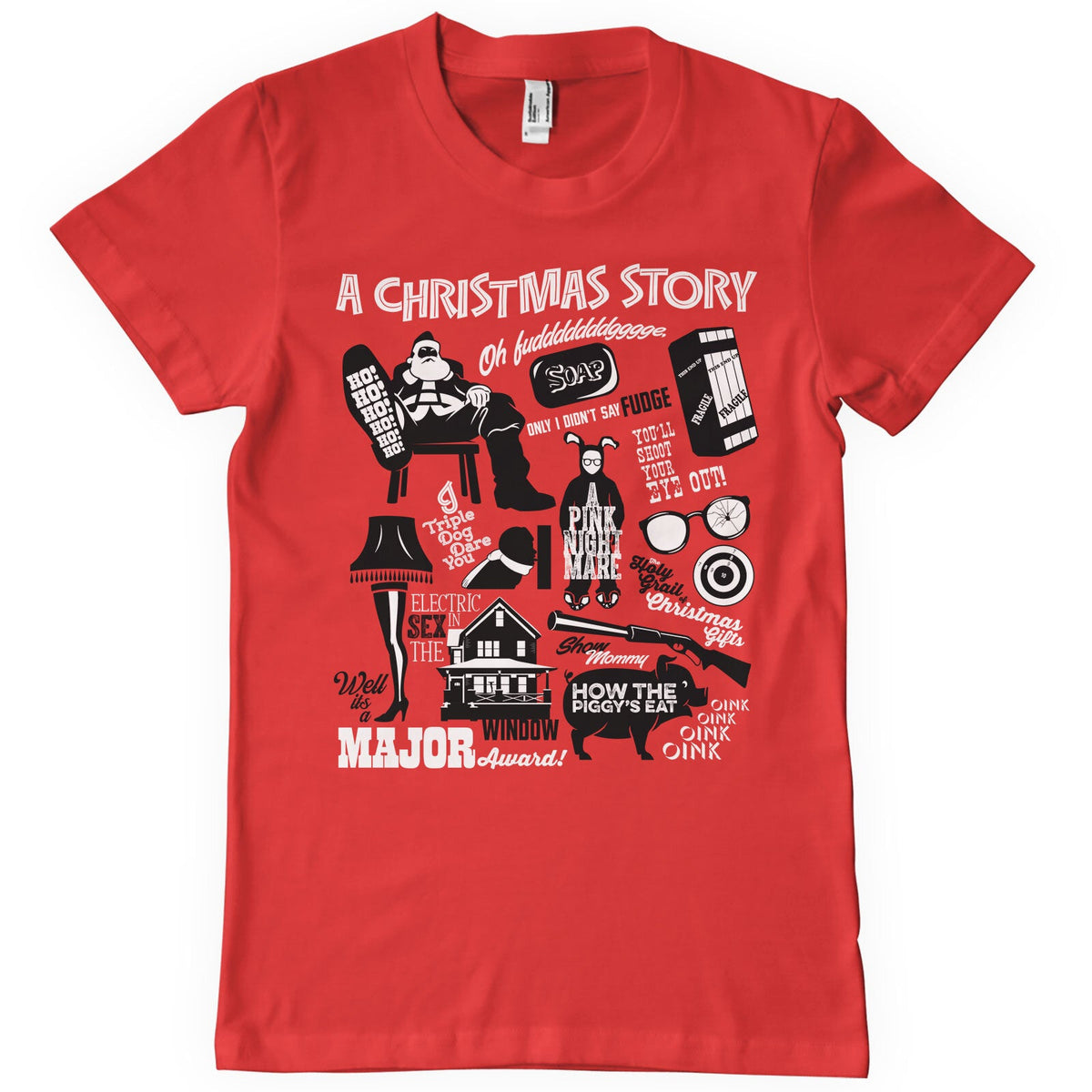A Christmas Story icons T-Shirt – T-shirt