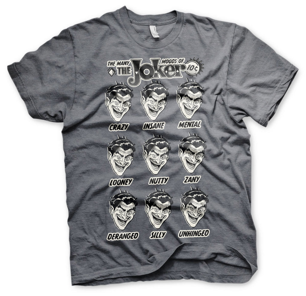 The Many Moods Of The Joker T-Shirt – T-shirt