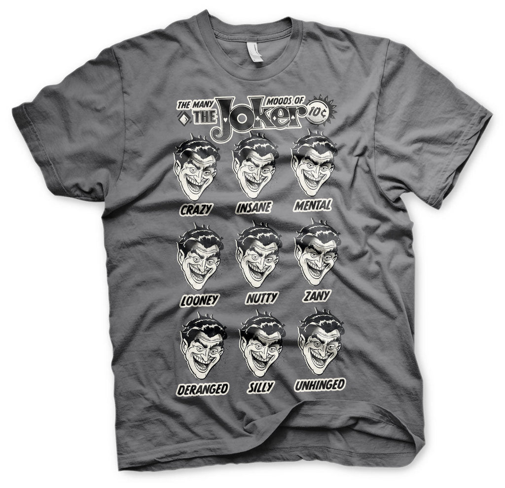 The Many Moods Of The Joker T-Shirt – T-shirt