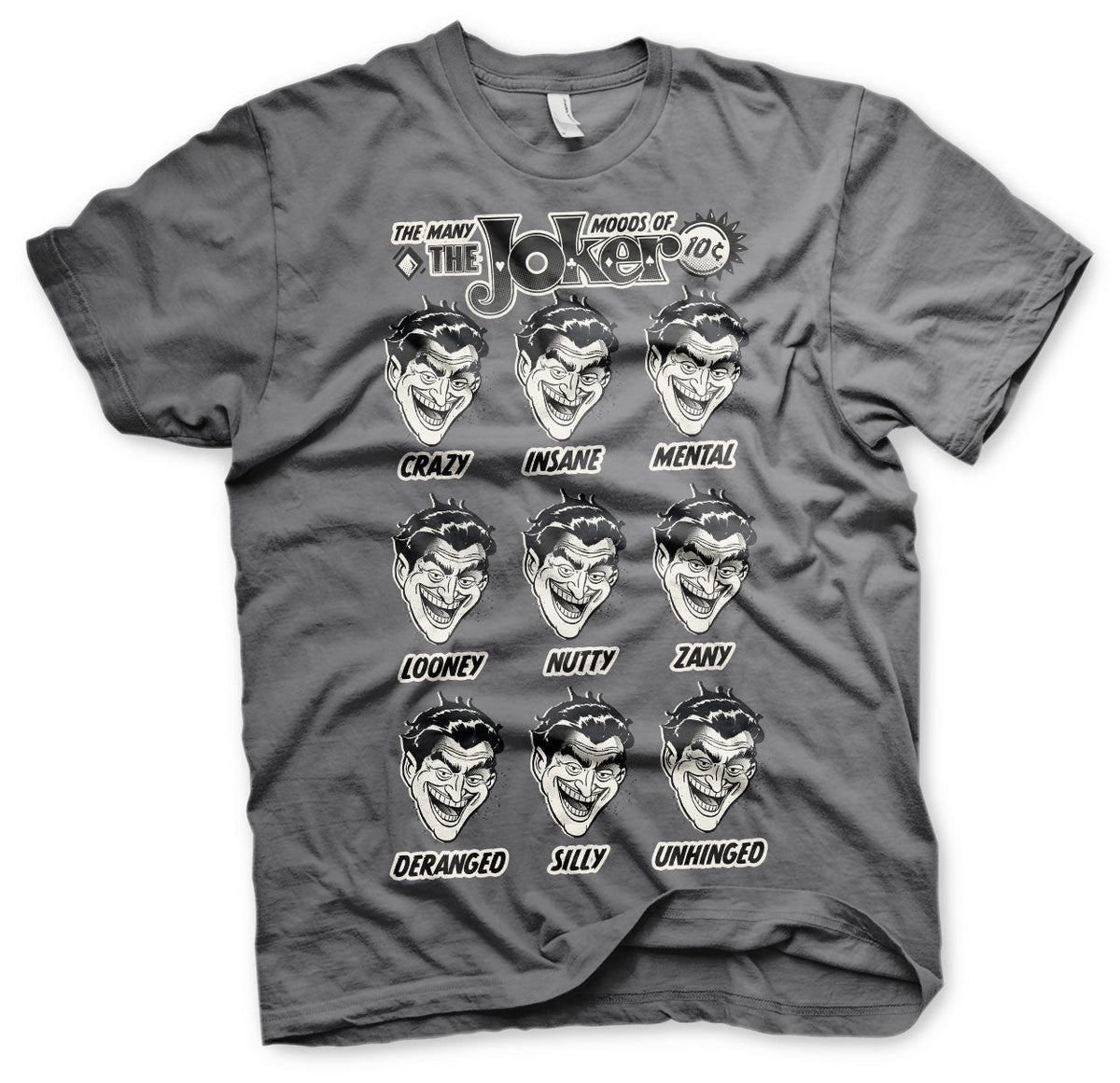 The Many Moods Of The Joker T-Shirt – T-shirt