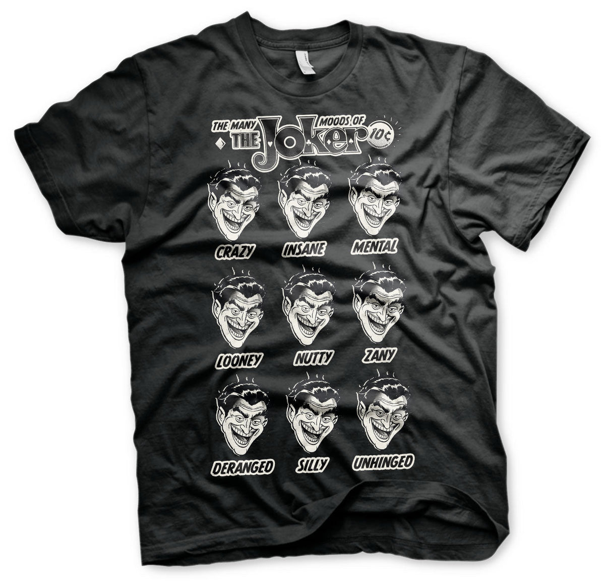 The Many Moods Of The Joker T-Shirt – T-shirt
