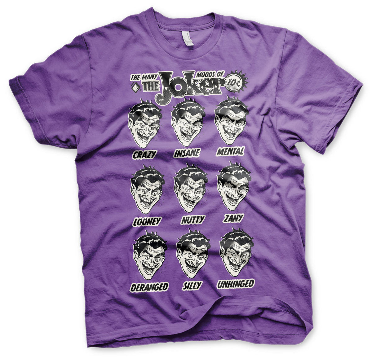 The Many Moods Of The Joker T-Shirt – T-shirt