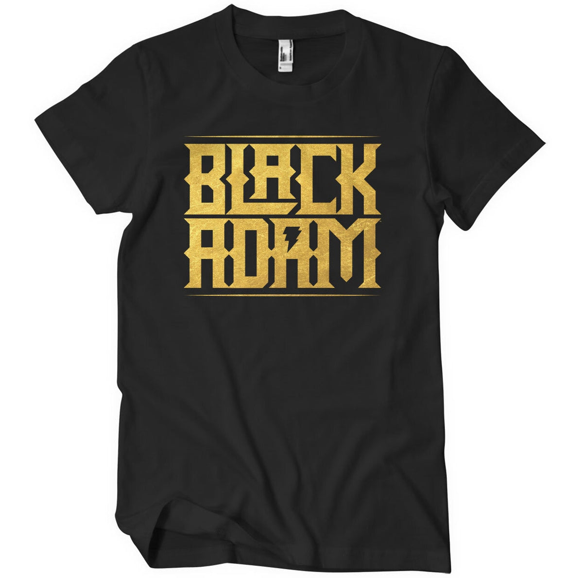 Black Adam Gold Logo T-Shirt – T-shirt