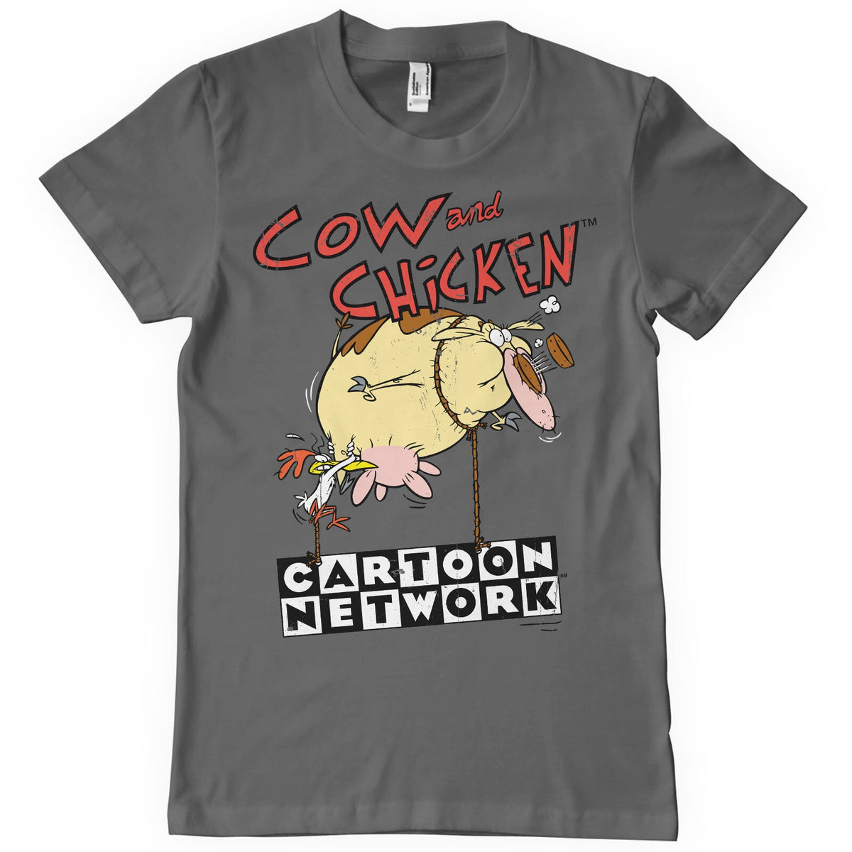 Cow and Chicken (Vache et Poulet) Balloon T-Shirt – T-shirt