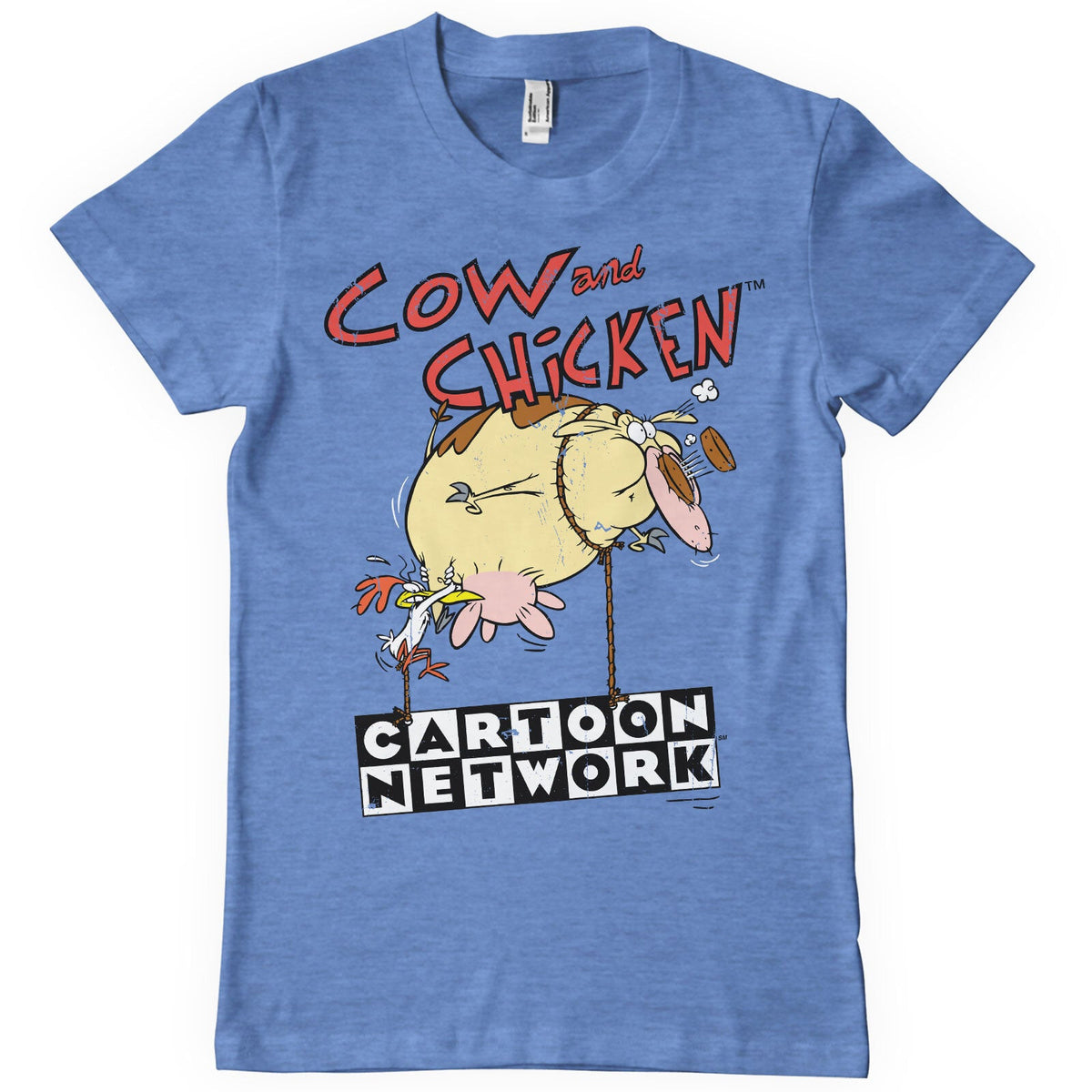 Cow and Chicken (Vache et Poulet) Balloon T-Shirt – T-shirt