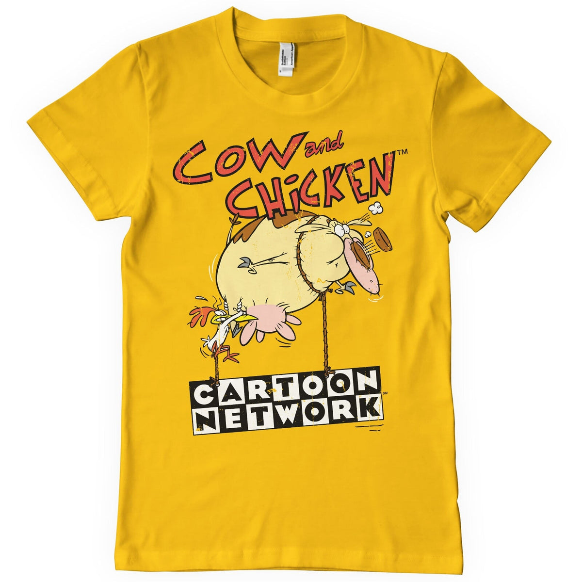 Cow and Chicken (Vache et Poulet) Balloon T-Shirt – T-shirt